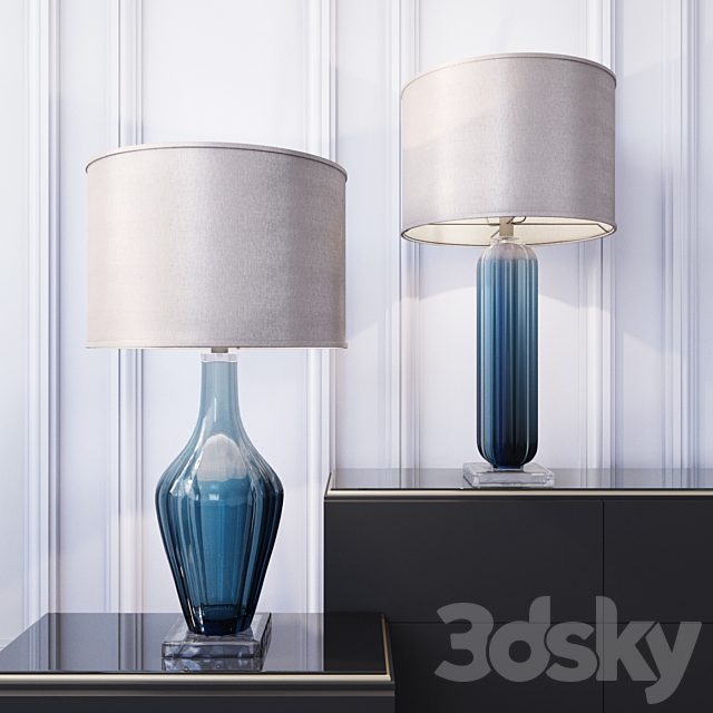 Table lamps UTTERMOST: 26191, 26193