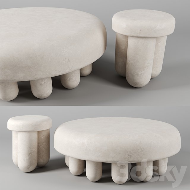 Orsetto tables by Martin Masse