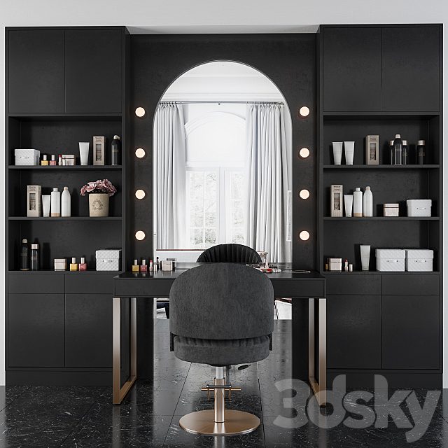 Beauty Salon - Makeup Table