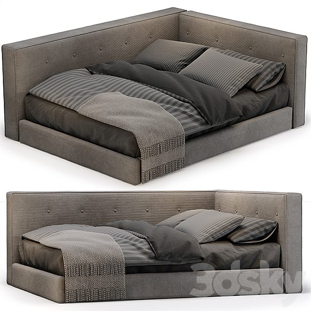 POTTERY BARN Cushy Lounge Platform Corner Bed
