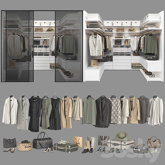 Poliform Ubik Walk-in Closet 3