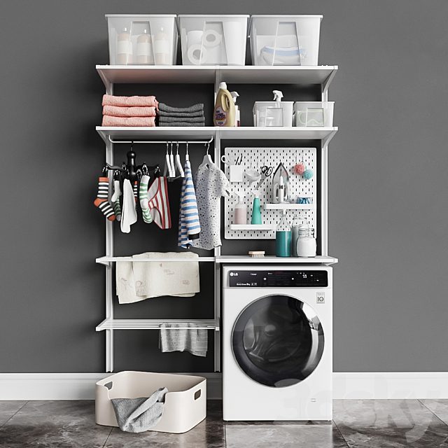 Ikea Nastennyi Modul Ikea Boaxel Boaksel 12 Stiralnaia Mashina Prachechnaia Odezhda