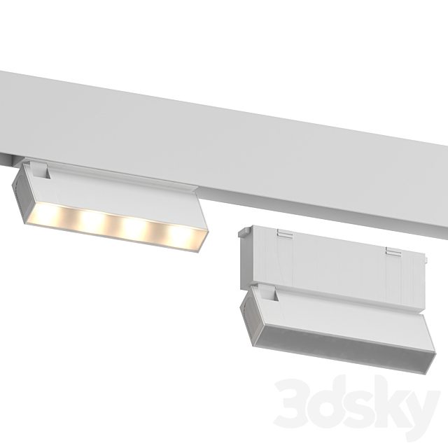 Forstlight Line Turn White Track Light