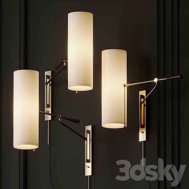 Frankfort Articulating Wall Light by AERIN