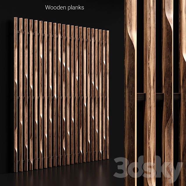 Wooden planks 3