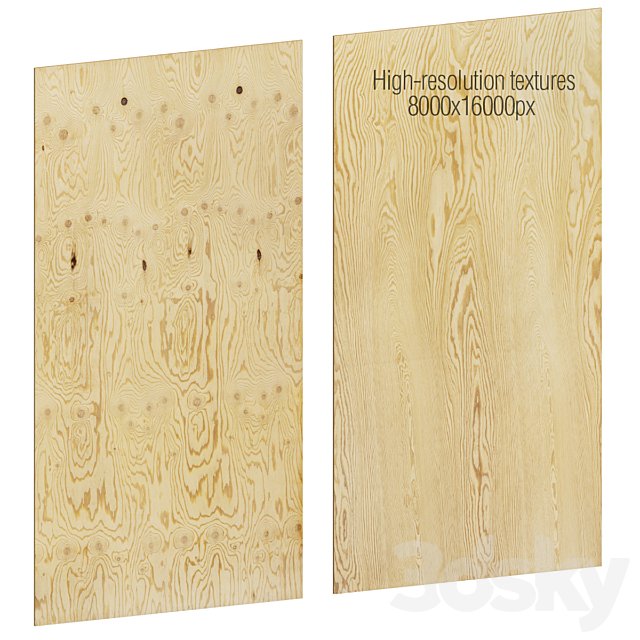 Plywood sheet. 8x16k