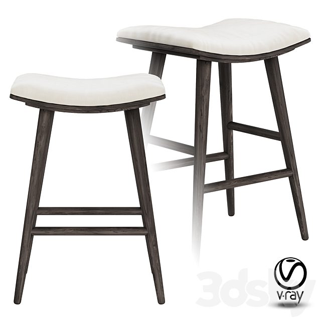 Union Saddle Counter Stool