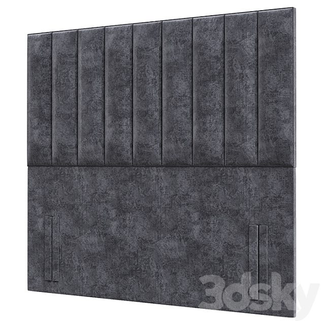 Tubes Vertical Upholstered Headboard