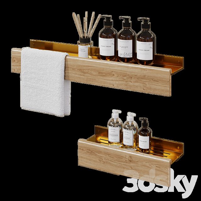 Bathroom shelf