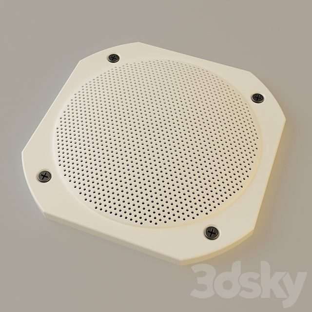 Speaker for a sauna.