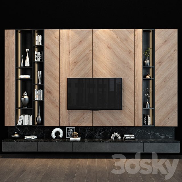TV shelf 087