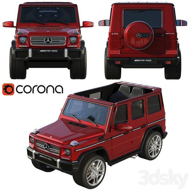 Children's electric car Mercedes-Benz G65 AMG