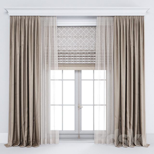 Curtain brown