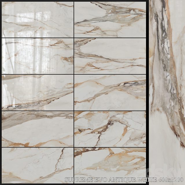 Flaviker Supreme Evo Antique White 600x1200