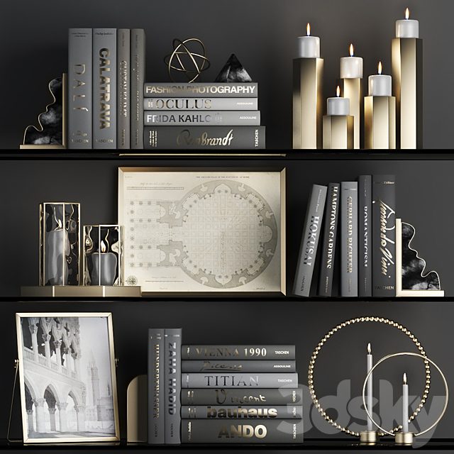 DECORATIVE SET 05 (black)