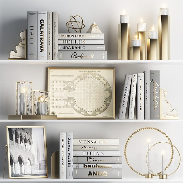 DECORATIVE SET 05 (white)