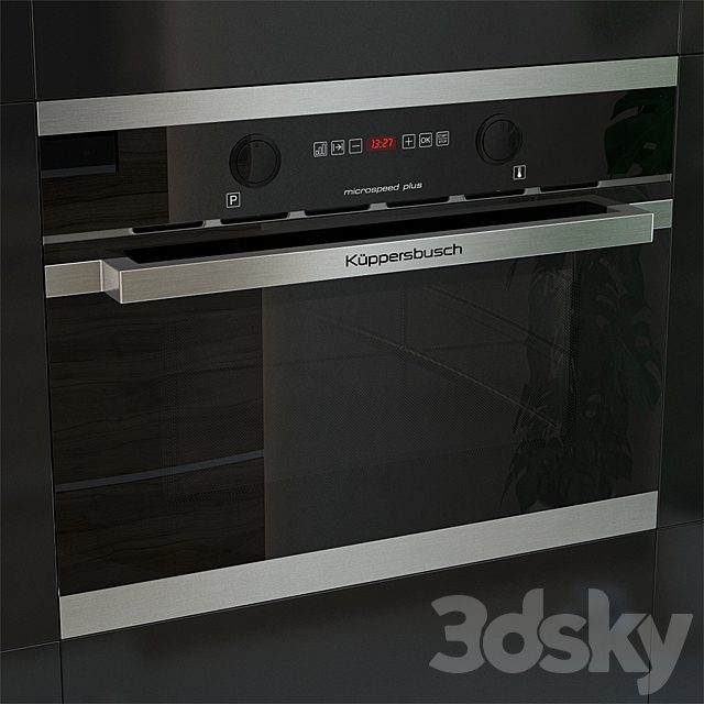 Kuppersbusch EMWK6260 Microvawe Black