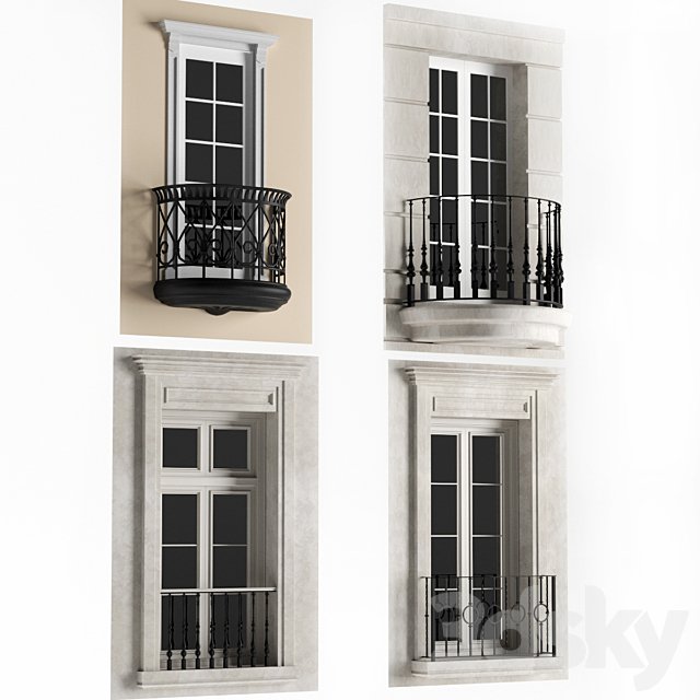 French balcony