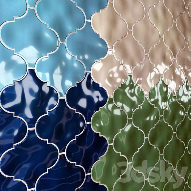 Ceramic tile Kerama Marazzi Arabesque Majolica