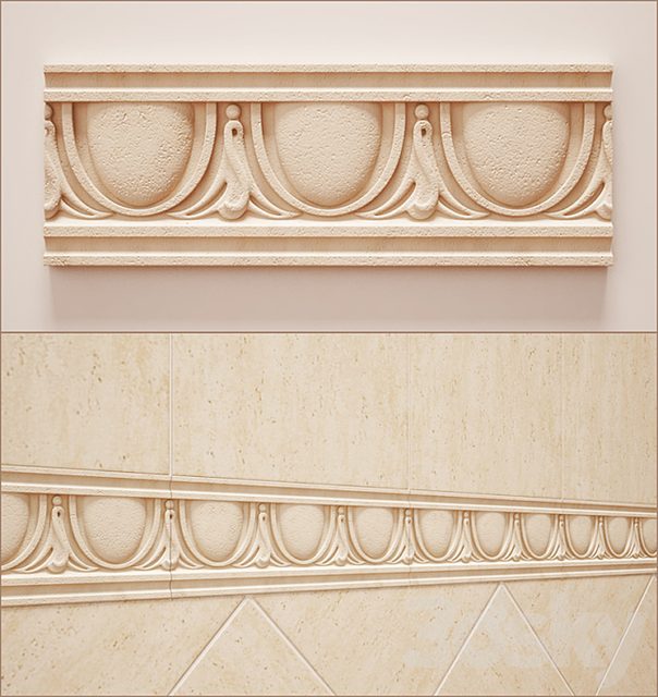 Engraved Listelo Palazzo Beige