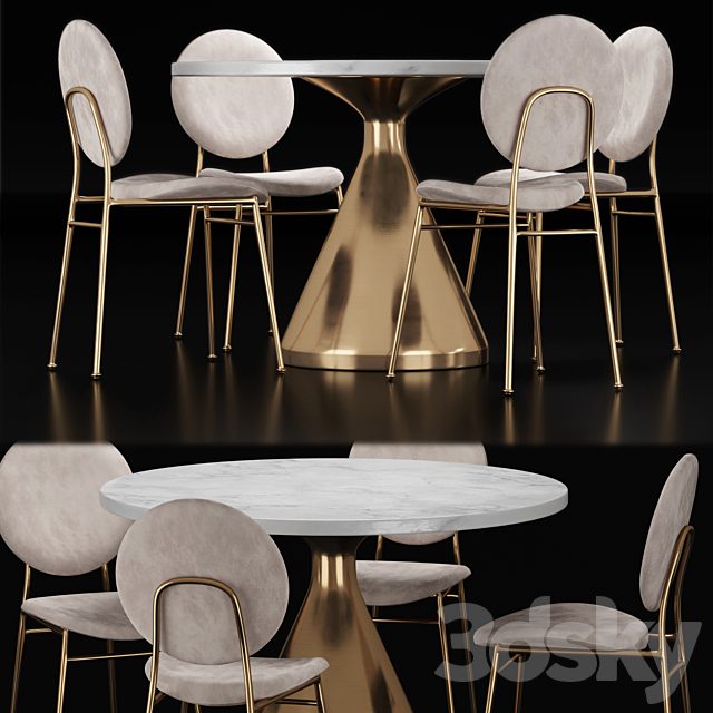 West Elm Dining Set 1