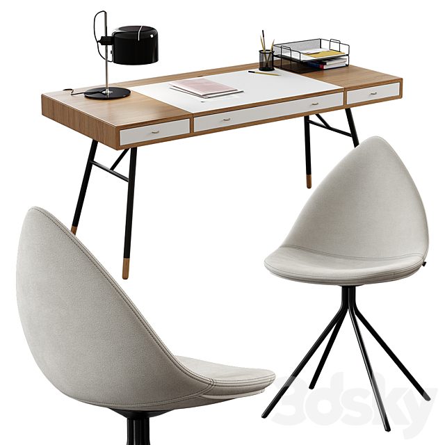 BoConcept / Cupertino Table + Ottawa Chair