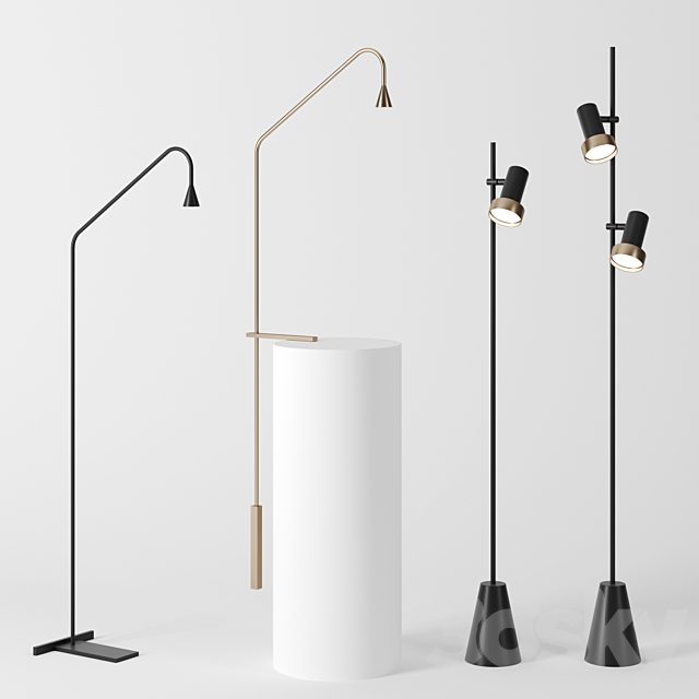 Floor lamps by trizo21