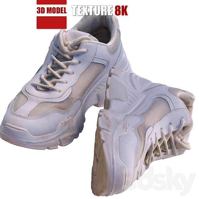 White sneakers 120