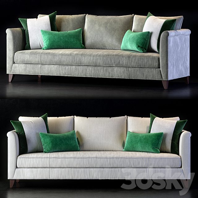 Baker Medida Sofa by Laura Kirar