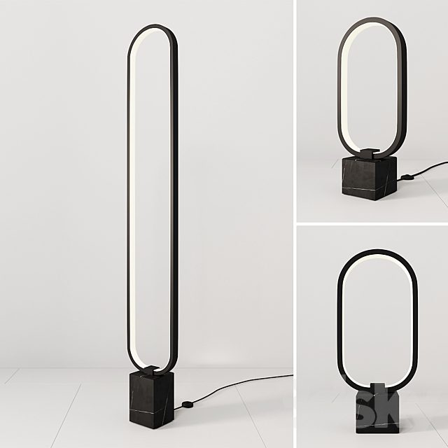 Cinta floor and table lamp