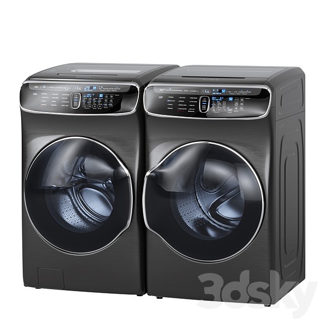 Samsung FlexWash Washer FlexDry Dryer Laundry
