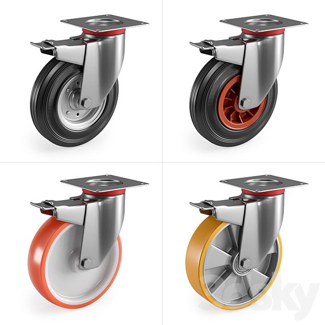 Casters Set 1