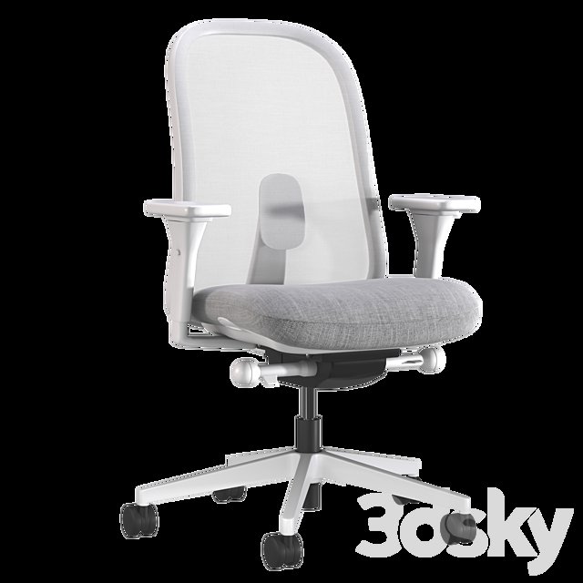 LINO Office Swivel chair with armrests by Herman Miller