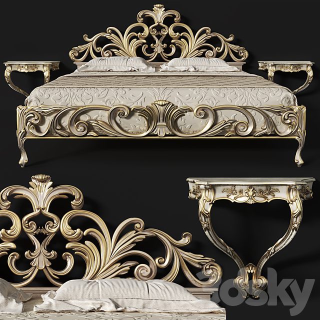 Bed Silvano Grifoni Letto 2321