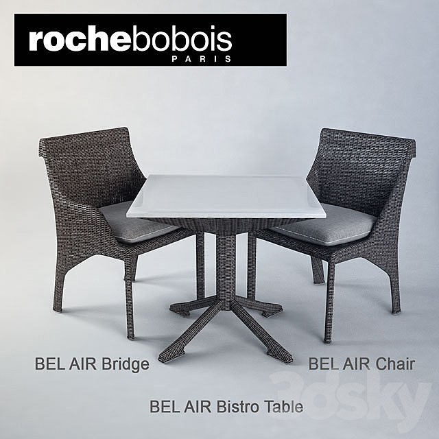 BEL AIR Chairs &amp; Table