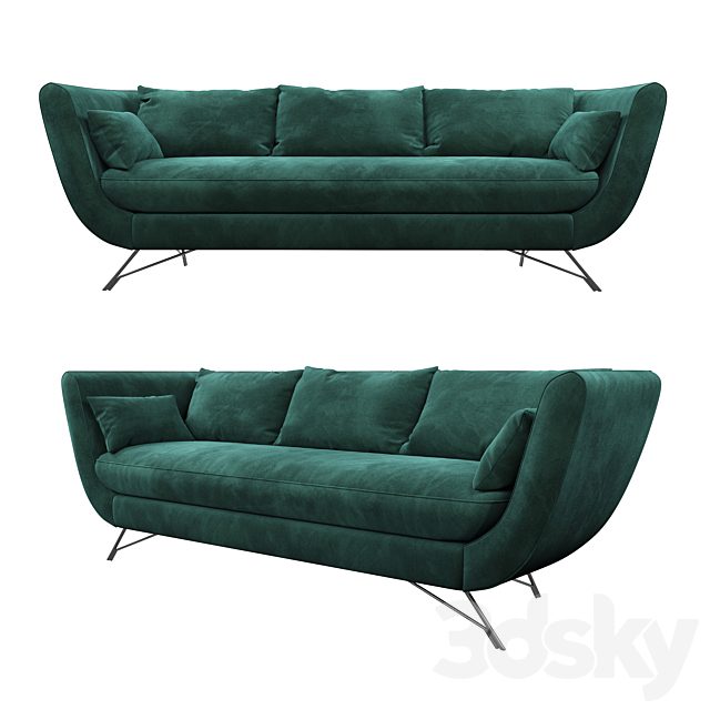 Noor 3 Seater Rode Design