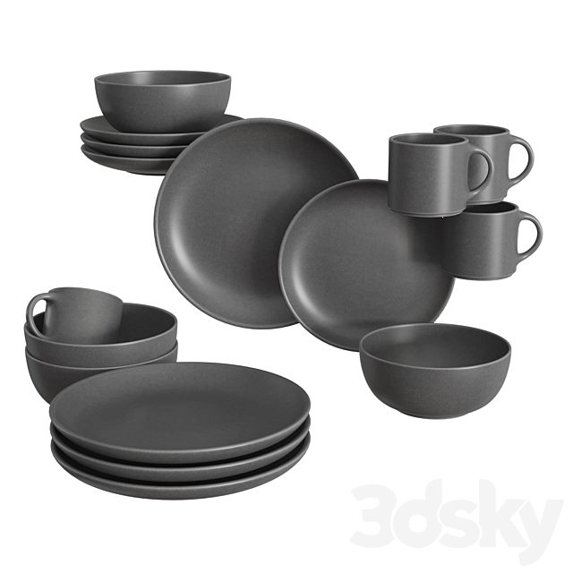 Mason 16-Piece Dinnerware Set