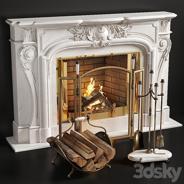Fireplace Louis XIV