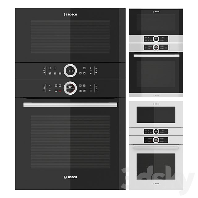Kitchen appliances Bosch Series 8. Three options