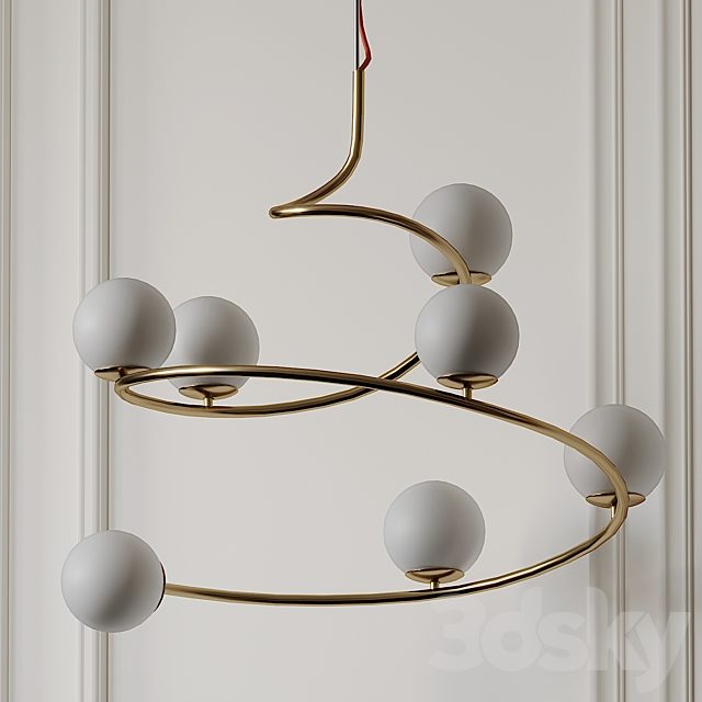 CARCASE CURL Pendant Lamp