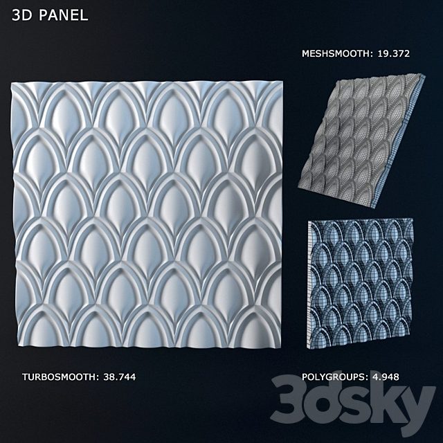 3d panel "Scales"