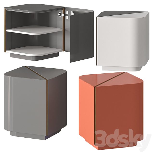 Meridiani Dimitri Bedside Table