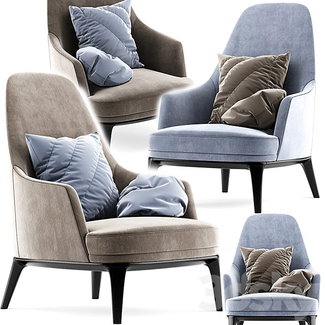 Jane Lounge Armchair Heigh
