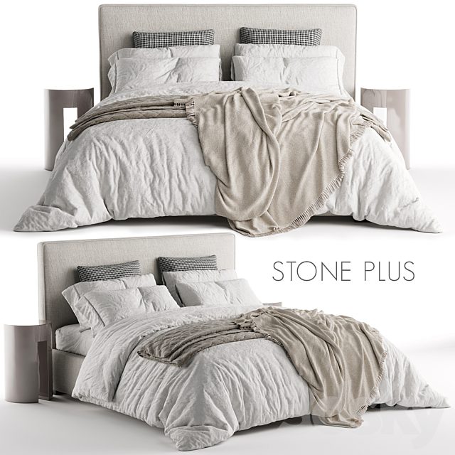 Bed Meridiani Stone Plus