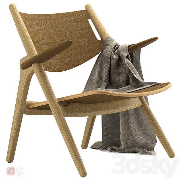 Carhansen - CH28T -  Lounge Chair