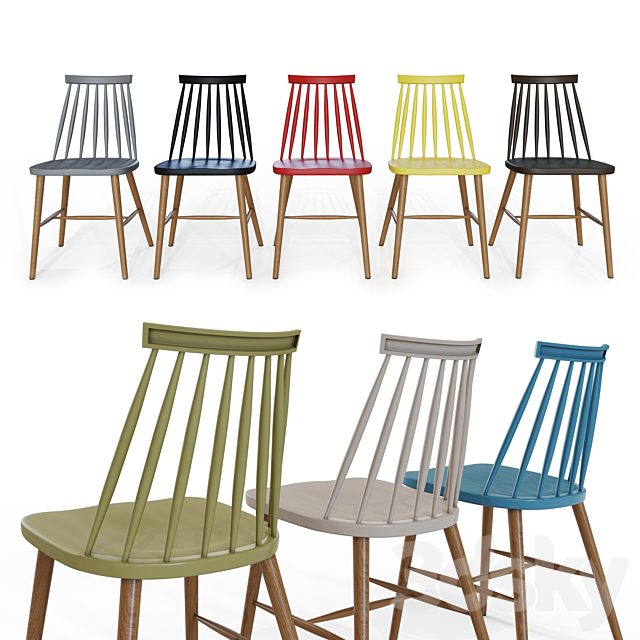 SPINDLE DINING CHAIR