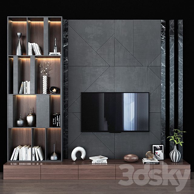 TV shelf 0132