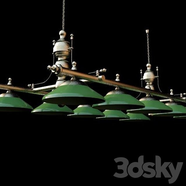 Lamp for billiards