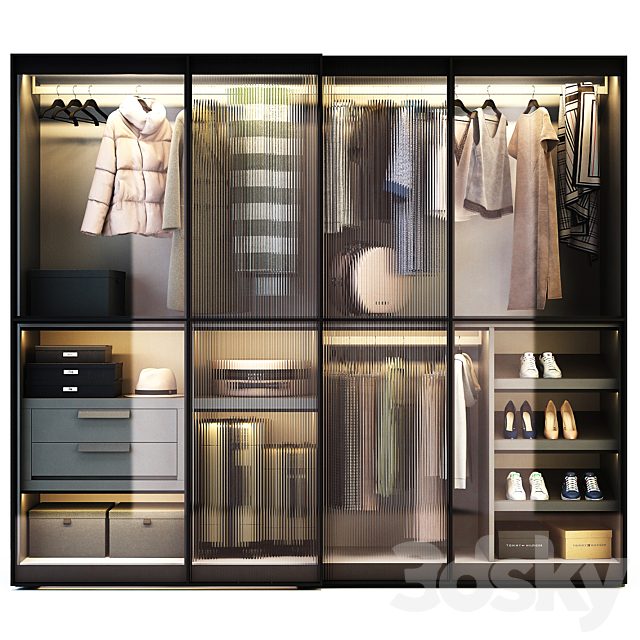 Novamobili Layer Wardrobe