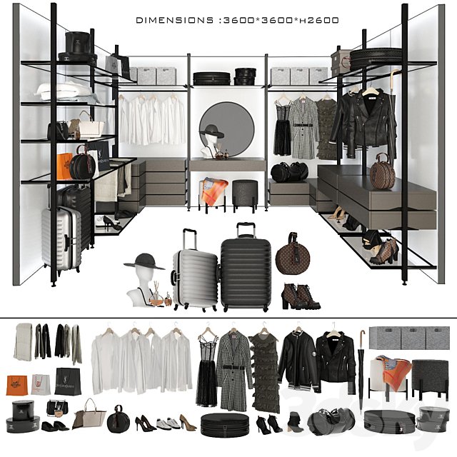 Wardrobe Raumplus Uno 4